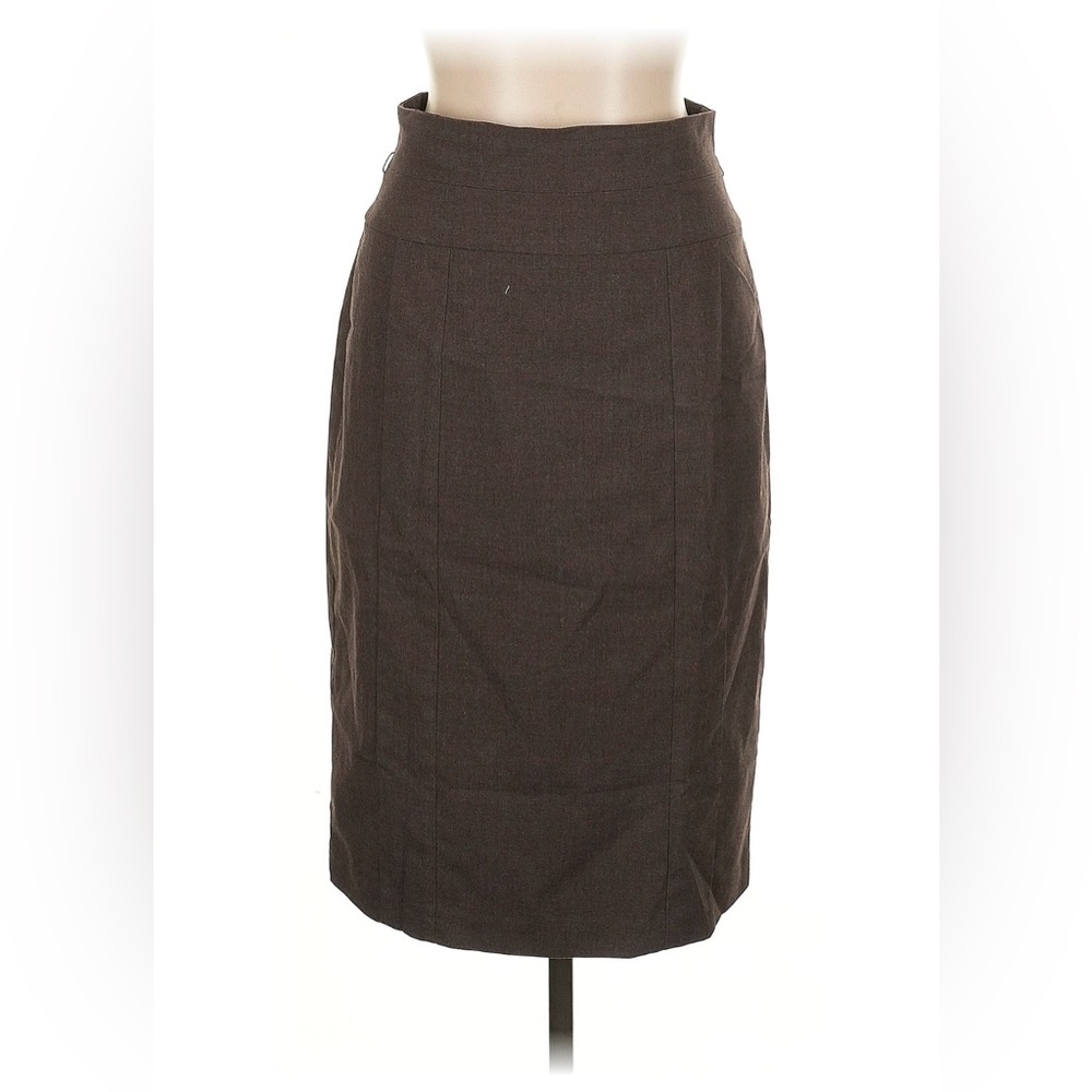 Worthington Dark Brown Pencil Skirt